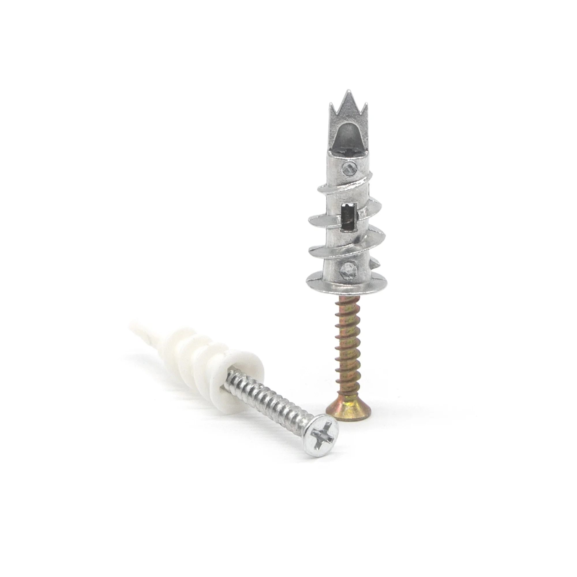 84PCS Two styles of Practical Expansion Screws Assortment Kit  Fastening Tools Repair Accessories Threaded Insert Safe