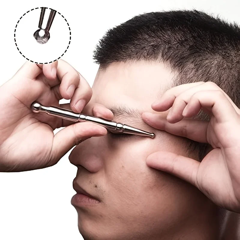 

Acupressure Massage Pen, Multi-Functional Trigger Point Massager for Neck,Eye & Body,Relief Muscle Tension & Stress,the office