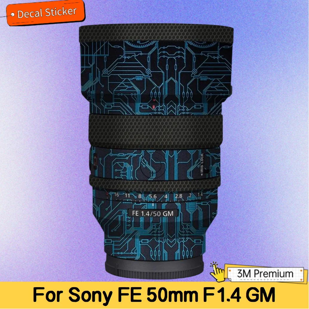 

Для Sony FE 50 мм F1.4 GM наклейка на объектив защитная наклейка на кожу виниловая пленка защитное покрытие от царапин fe50 f1.4gm