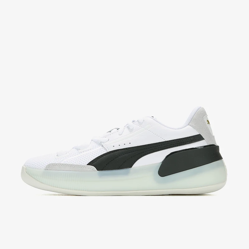 

Puma Authentic Clyde Hardwood Couple's Low-Top Wear-Resistant Basketball Shoes 193663-01