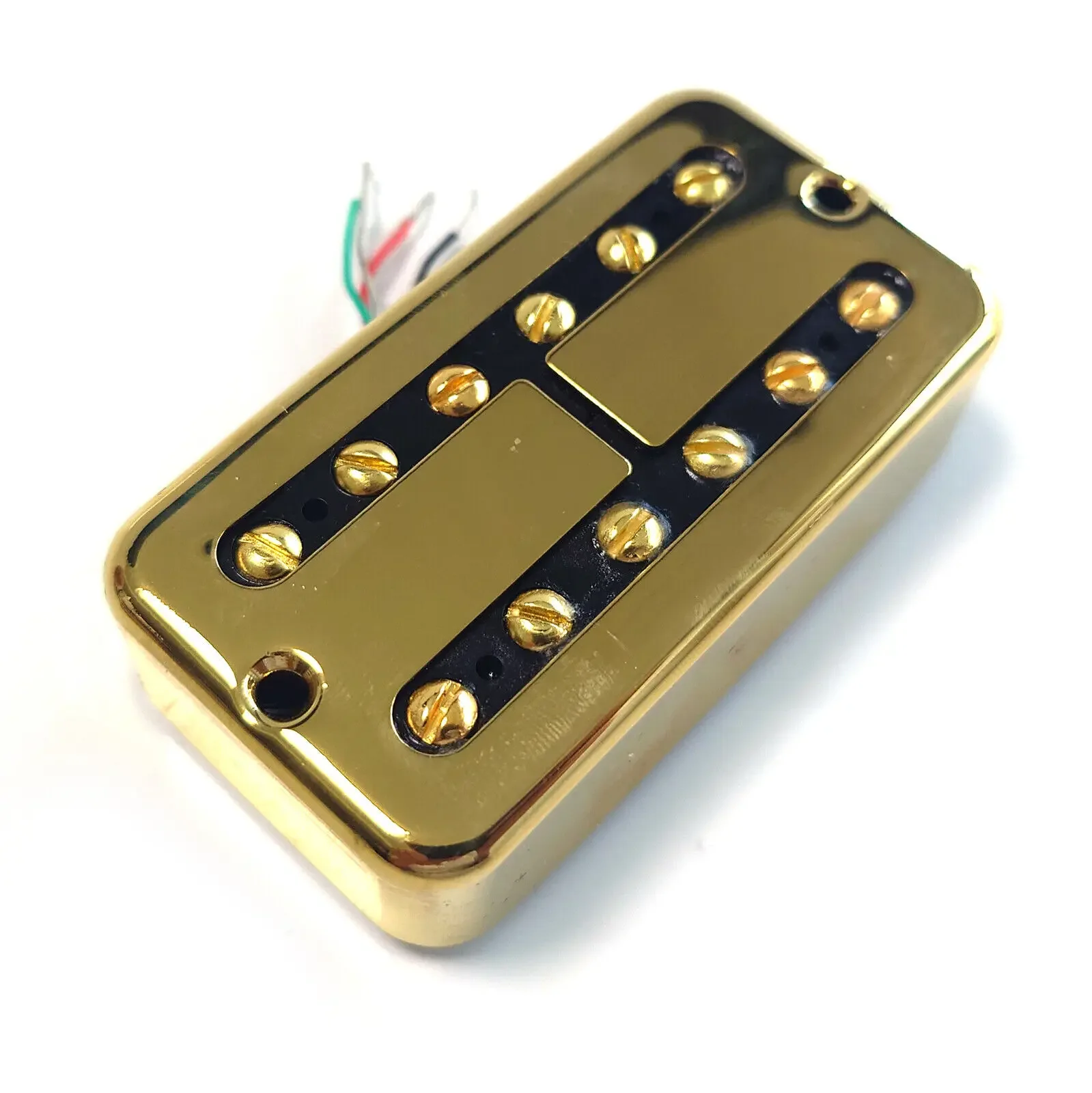 Alnico 5 Humbucker Pickups Set Vintage FilterTron Style Gold N 7.5k B 8.6 for LP or Most Guitar  Replacement Parts