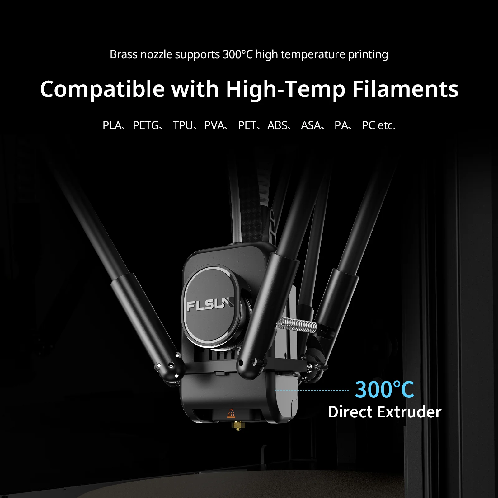 Flsun-Delta3Dプリンター,t1pro,サイレントアップグレード,超高速印刷,fdm自動レベリング,cpap冷却ファン,1080pカメラ