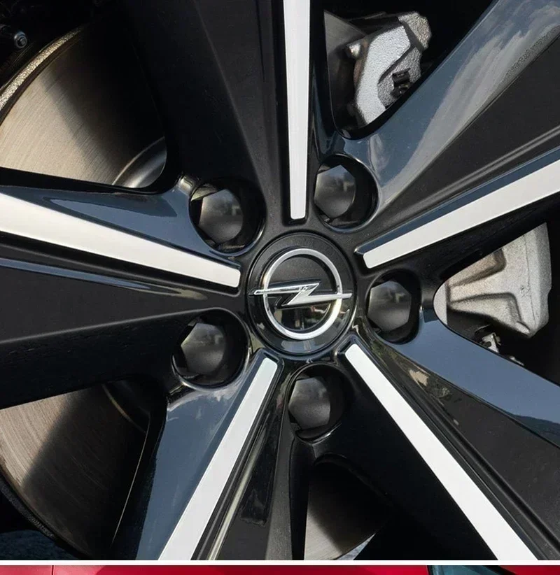 4 قطعة ثلاثية الأبعاد 56 مللي متر 60 مللي متر شعار السيارة عجلة مركز محور السيارات حافة تجديد الغبار واقية شارة يغطي اكسسوارات التصميم صالح لأوبل #4