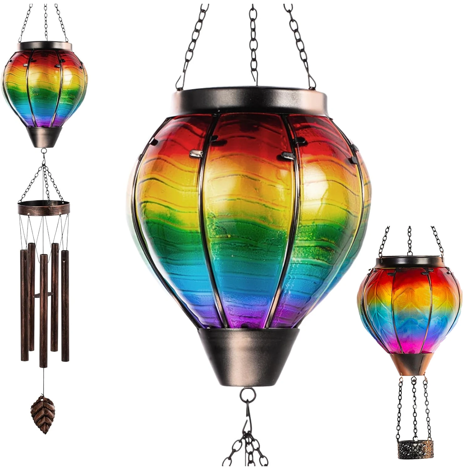 Smart Garden Balloon - Lampu Taman Tenaga Surya Antik LED