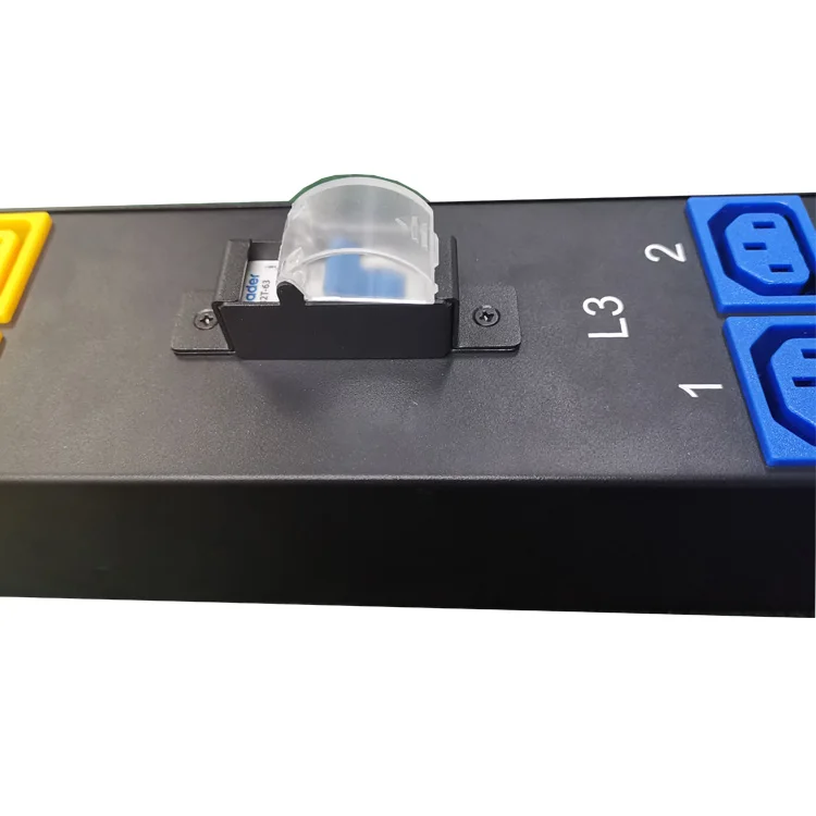 Electric Supply 380V 480V 125A 90KW 24bit IEC C13 Output 63a Input Automatic Transfer Switch PDU Sockets