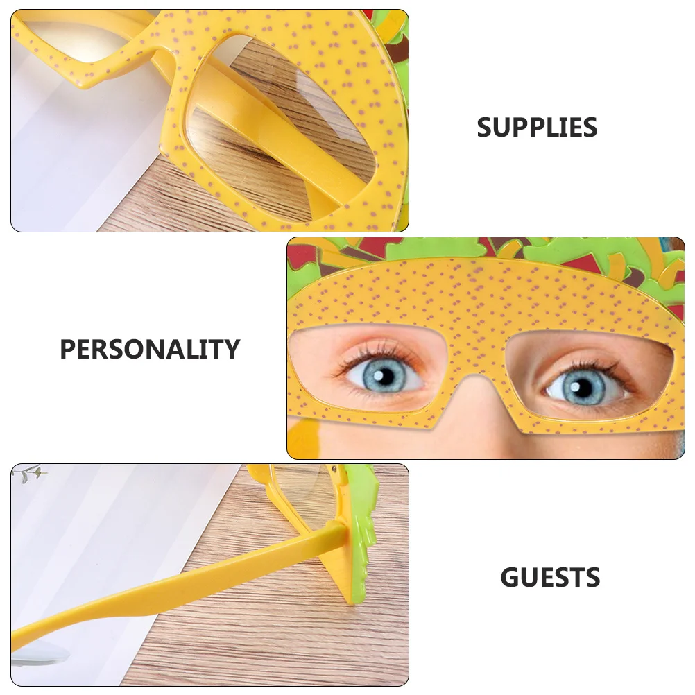 نظارات مضحكة من تاكو للحفلات، إكسسوارات أزياء إبداعية بمقاسات متواضعة للأطفال والكبار والمهرجانات والكرنفالات