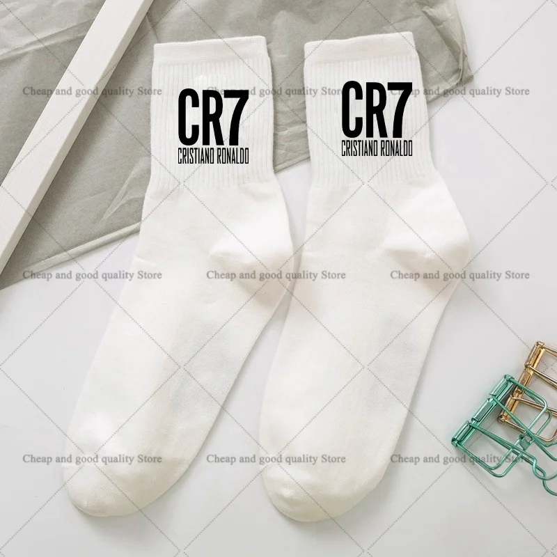 Cr7 Ronaldos Baumwollsocken für Damen und Herren, Niedliche Cartoon-Anime-Fußballsocken, Geburtstagsgeschenke