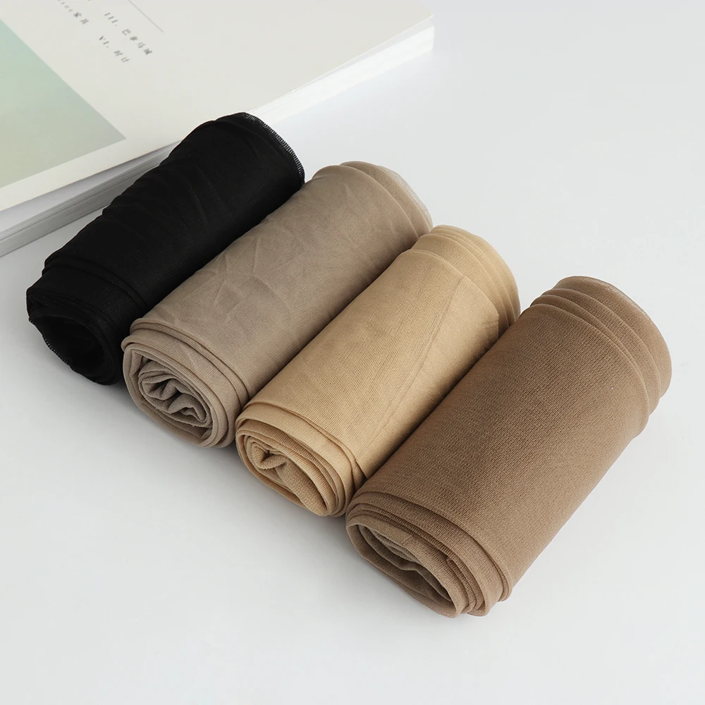 Sommerliche, reißfeste, atmungsaktive, ultradünne, transparente Leggings für Damen – sexy, durchsichtige Strumpfhose mit Anti-Knoten-Hakenverstärkung – Detail 2