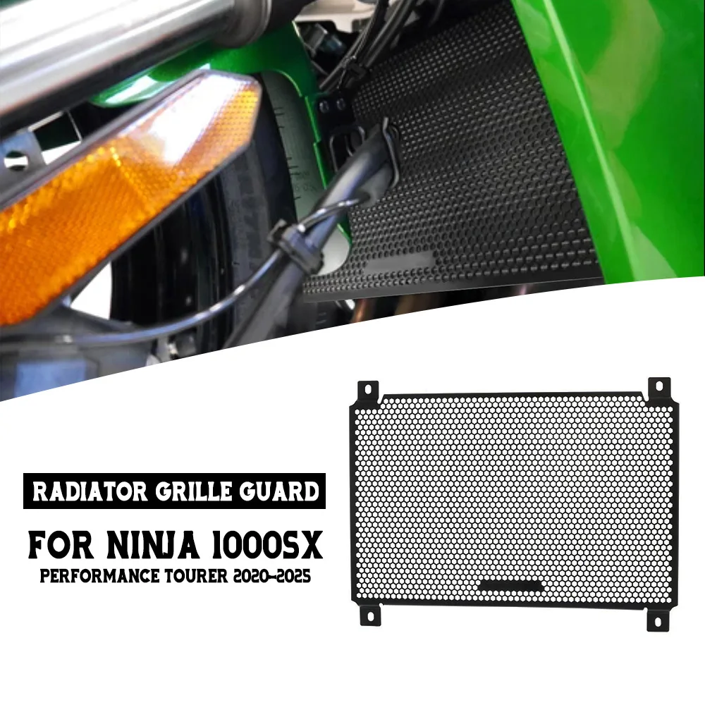 

FOR Kawasaki Ninja 1000SX Performance Tourer 2020-2025 2024 Radiator Protective Grill Cover Guards Cooler Grille Cover Protecter