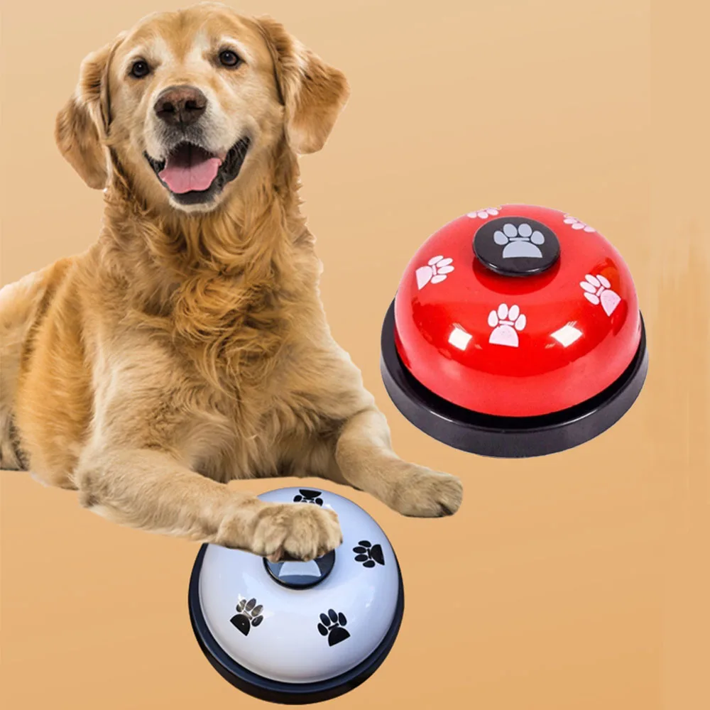 Dog Doorbells 1Pcs Cute Cat Dog Communication Button Talking Pet Bell Training Device Pet Button Relief Artifact Interactive Toy