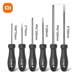 Xiaomi Deli 2/4/6Pcs Precision Screwdriver Set Household Tool Security Repair Hand Tools Cross/Straight Type Mini Screw Driver