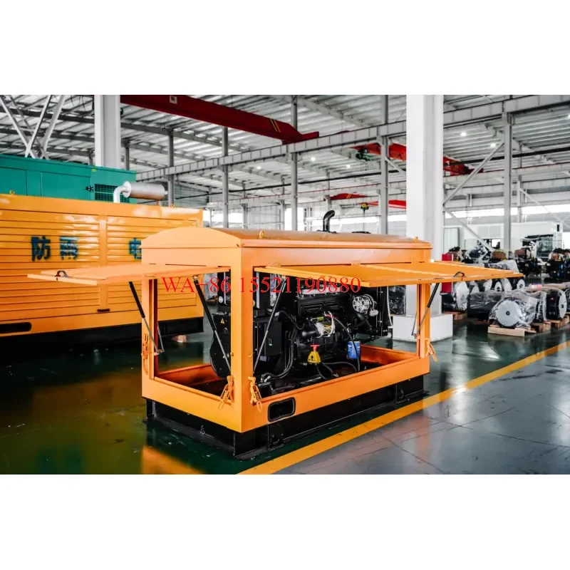 WMWMNU Heavy Duty 200KW 250KW 300KW Industrial Silent Container Type Diesel Engine Generator Sets for Home Factory Use