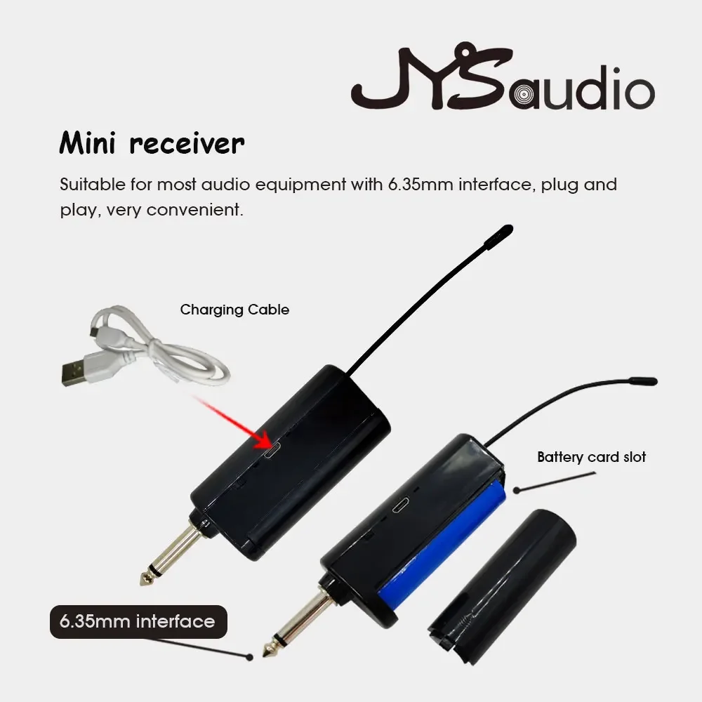 Sistema con micrófono inalámbrico VHF, micrófono de mano de frecuencia fija para fiesta, Karaoke, discurso, iglesia profesional, espectáculo, reunión