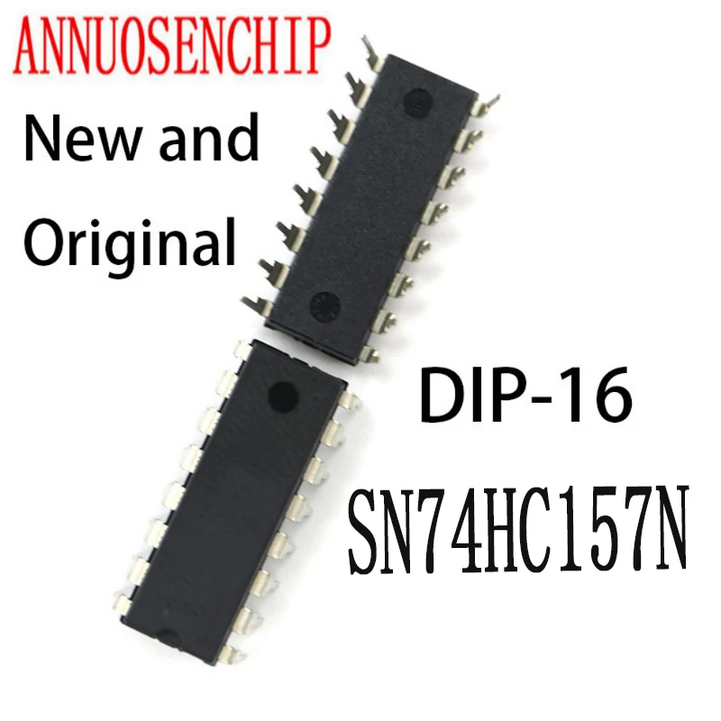 10PCS New And Original DIP16 HD74HC157P SN74HC157 DIP 74HC157N 74HC157 IC SN74HC157N