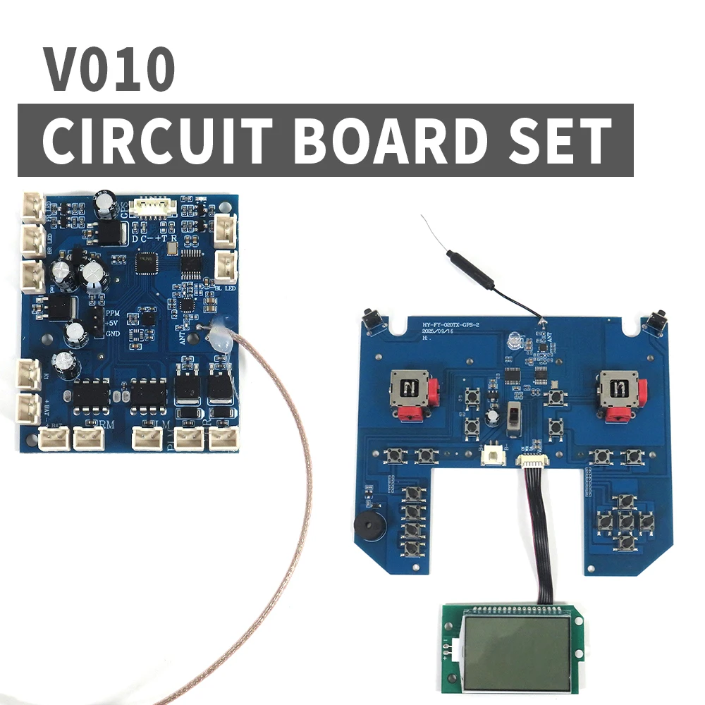 Официальный оригинальный набор печатных плат Flytec, запасные части для модуля GPS Flytec GPS, радиоуправляемая лодка с приманкой для рыбалки V010 V020 V070 V900