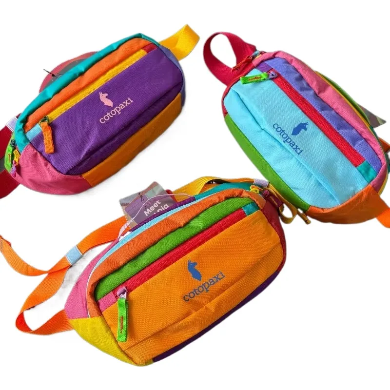 High Quality Dopamine  Outdoor Sports Chest Bag Unisex Crossbody Shoulder Bag Portable Waterproof Running Gym Cycling Hiking T