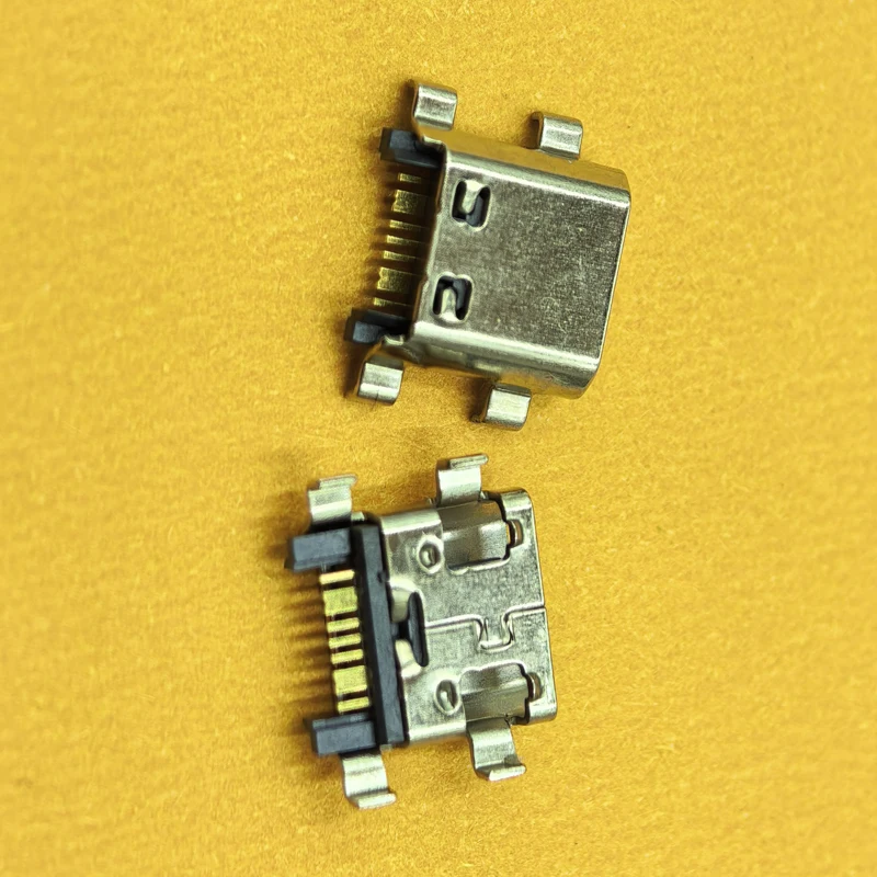 Conector de porta USB para carregador, 10-500 peças, plugue de carregamento para Samsung Galaxy G7108 G7109 G7200 G7102 G7106 G7105 G5306 G5309 G5108