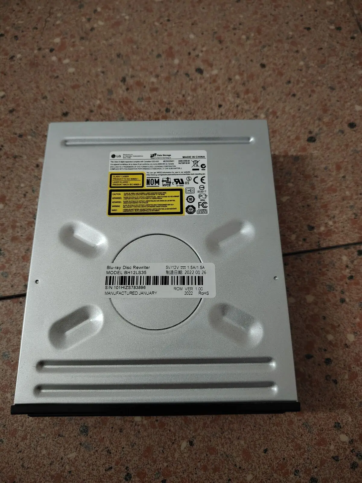 

Для горелки LG 12X BD, поддерживает BD, DVD, сжигание компакт-дисков, поддержка привода 3D BD