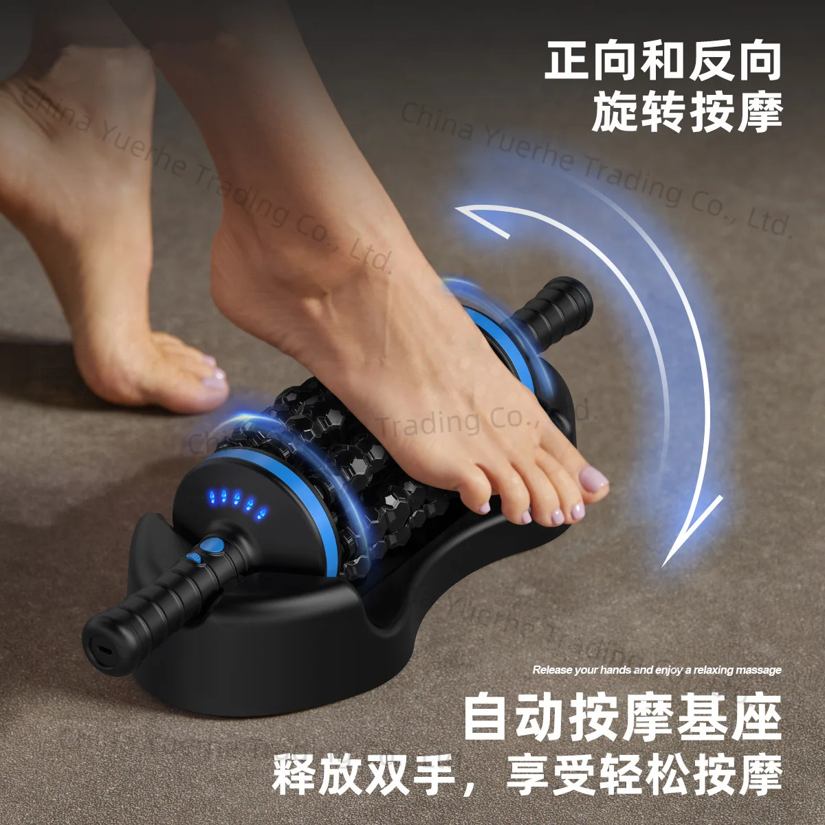 Masajeador rodante, ejercicio físico en casa, músculos abdominales, músculos pectorales, rodillo de rueda Abdominal de rebote