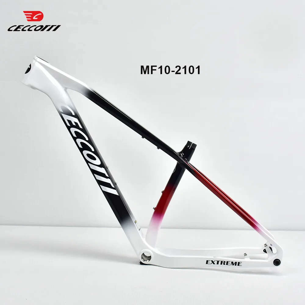 

2026 29er MTB Customized Color For T1000 Full Carbon Mountain Bike Frame 148mm boost 29er MTB XC hardtial Bicycle Frameset