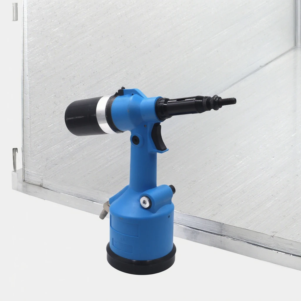 Pistola per rivettatrice pneumatica completamente automatica 0312 per utensile pneumatico per rimozione rivetti ciechi di lamiere e tubi