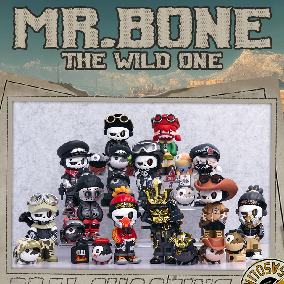 Mr Bone-The Wild One Series Five New Blind Boxes（9pics9pics Send