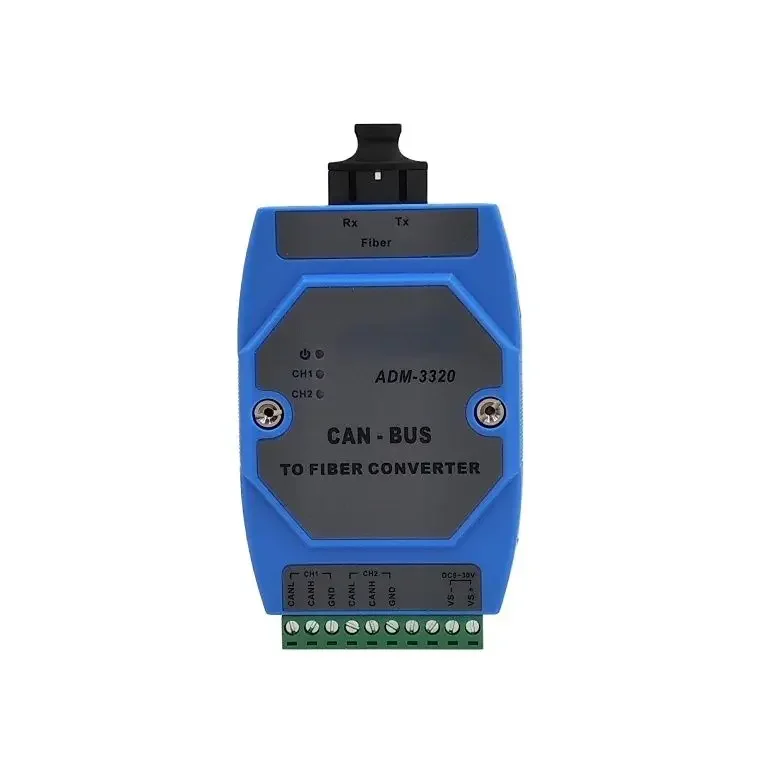 CANbus Optical Transceiver Can Bus Optical Fiber Converter Can to Optical Fiber Fire Alarm Networking