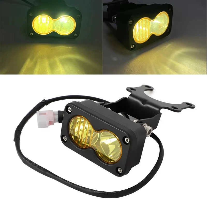 

Headlight Switch Yellow Spot Flood Led Pod Combo Kit Set For Sur Ron Sur-Ron SurRon Segway Talaria Plug N Play Waterproof