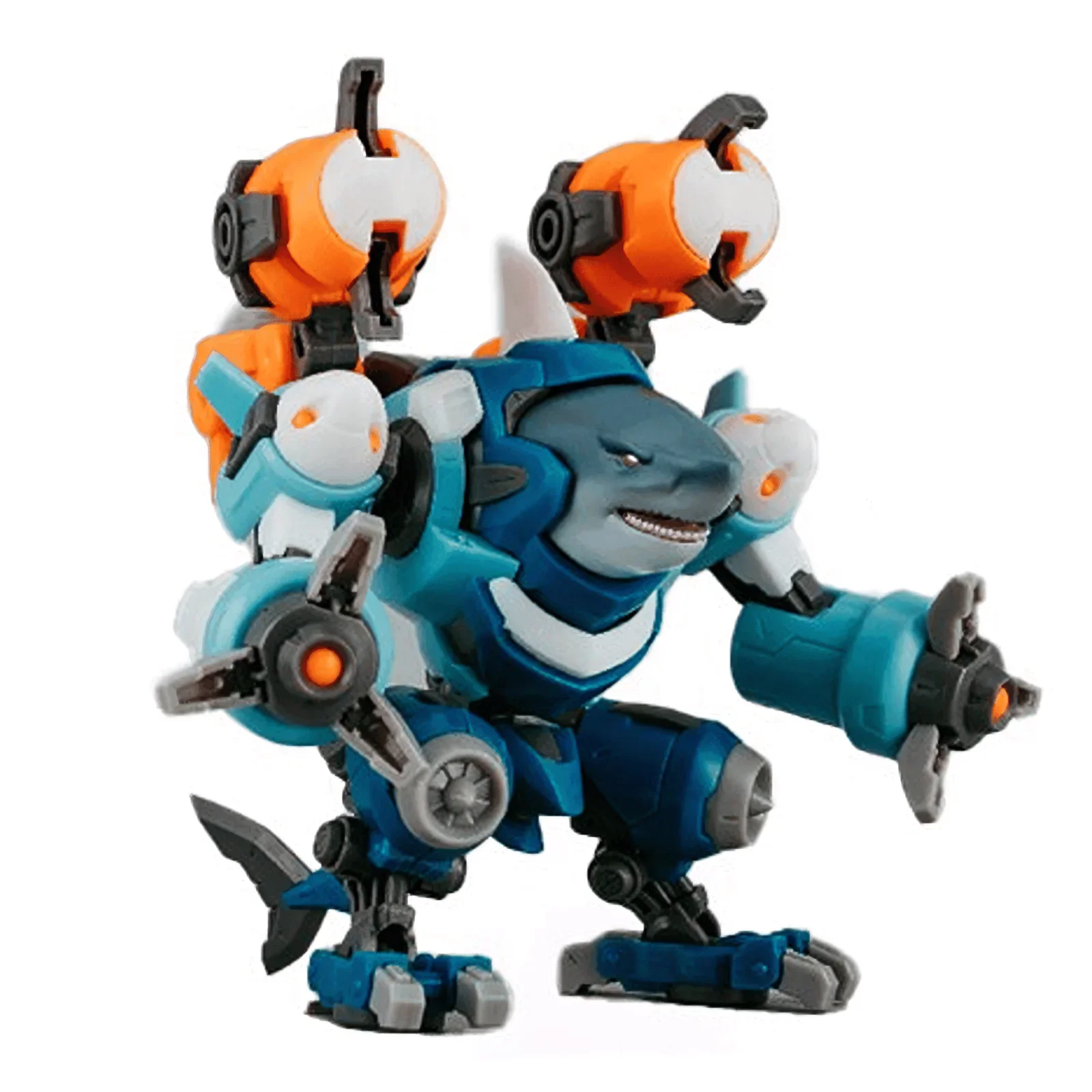 

Moqi KEMO NO.57 Hunter Squad 1/24 Shark Mecha Model Kit - Оригинальный китайский дизайн