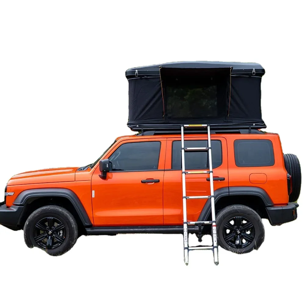 

Wholesale Low MOQ Family Outings Durable Foldable 4 Person Fiberglass Car Roof Top Tent