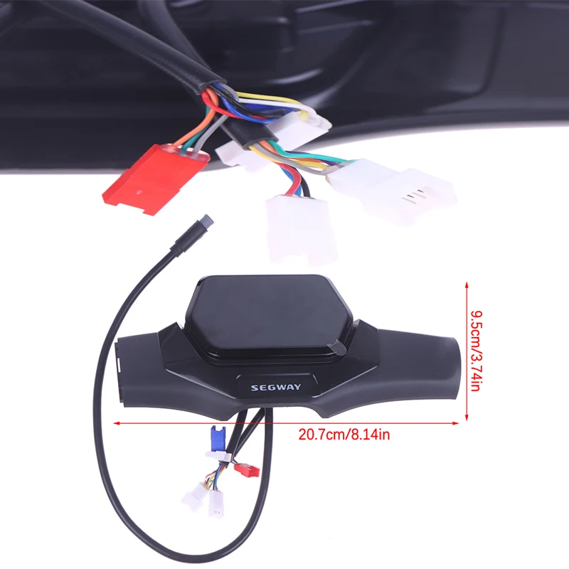 

1PCS Black Original Dashboard Dispaly Replacement For ZT3 Pro Electric Scooter Parts Bluetooth Dash Board Meter Accessories