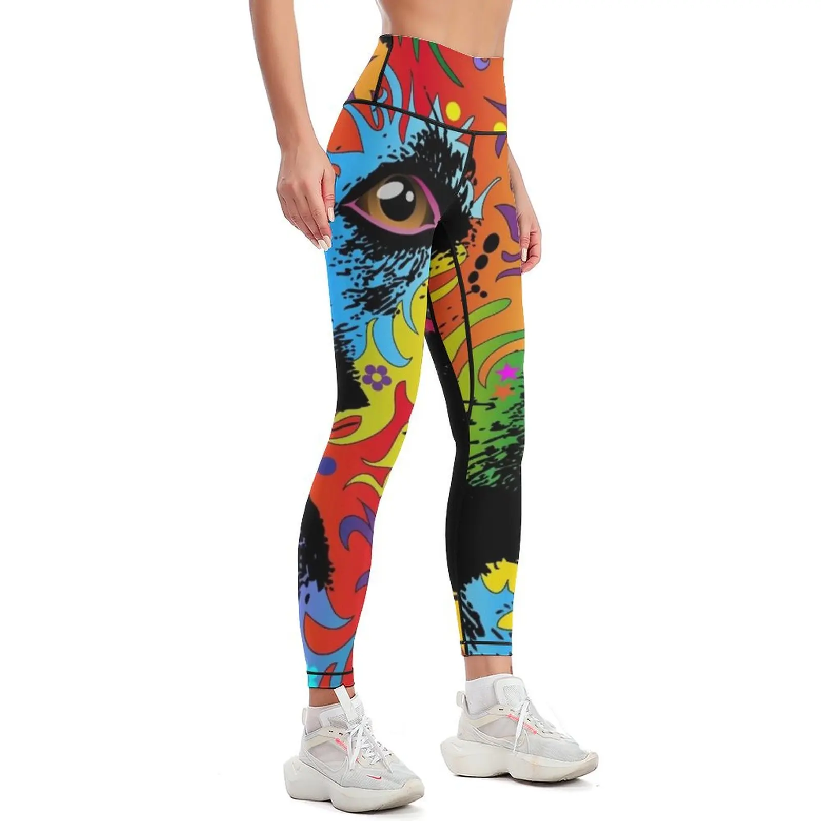 Jack Russell Terrier Leggings legings for fitness sporty woman gym Sports female Fitness's gym clothes Womens Leggings