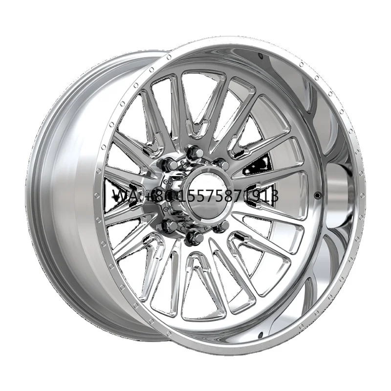 

Bw Polish 20x12 24x14 28x16 30x16 Super Single Truck Wheels 5x139.7 8x165.1 26x14 Forged Wheels Custom Super Single Truck Wheels