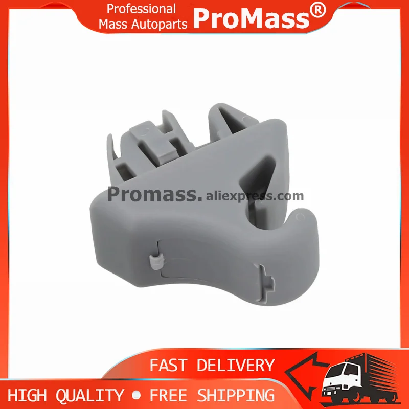 2Pcs Gray Sun Visor Hook Holder Clip for Mitsubishi Montero MK3 Pajero 2000-2006 Sunvisor Hanger Hook MR779704 MR779705