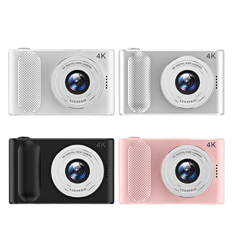 Youth Camera Double Lens 44Million 3280x2160 2.4inches Screen for Children Boy Girls Birthday Gift N58E