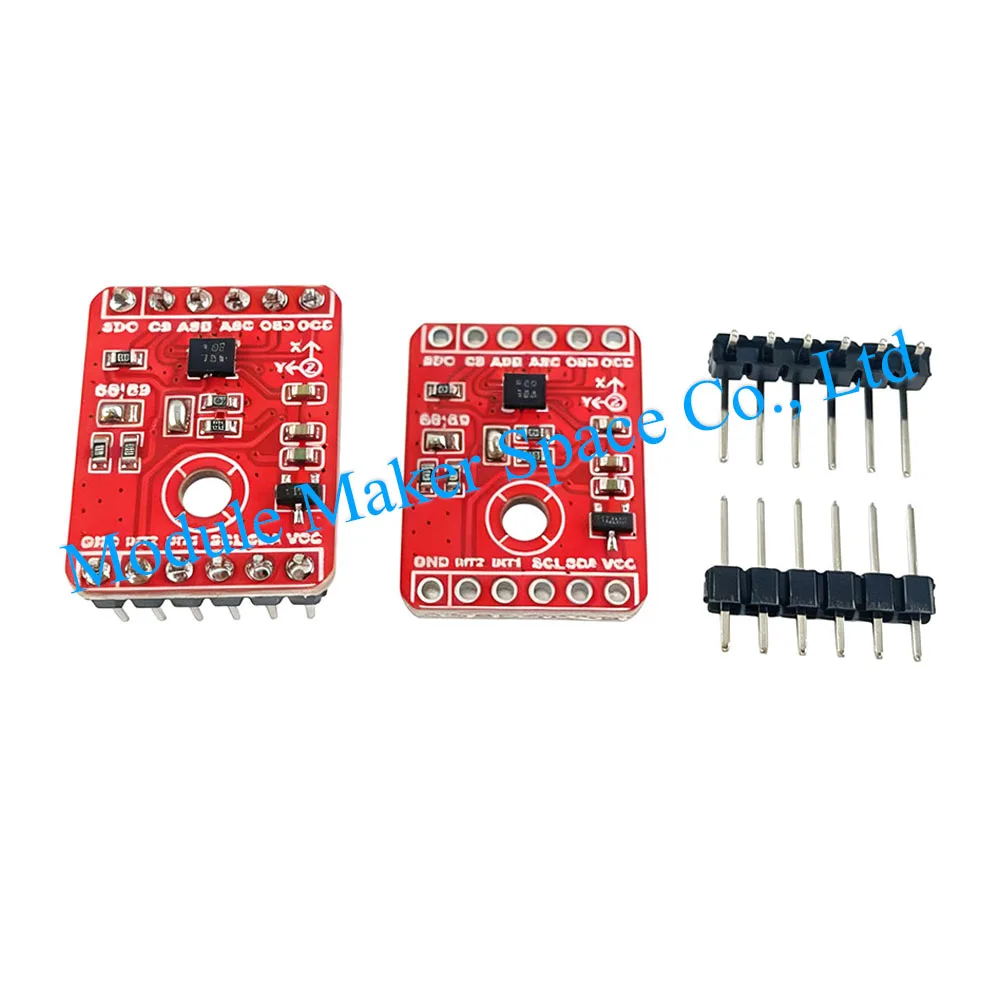 Image of BMI270 6DOF IMU Sensormodul, 6-Achsen-Gyroskop + Beschleunigungsmesser, Niedriger Stromverbrauch 4mA, I2C/SPI, 1,8-3,3V für Bewegungsverfolgung