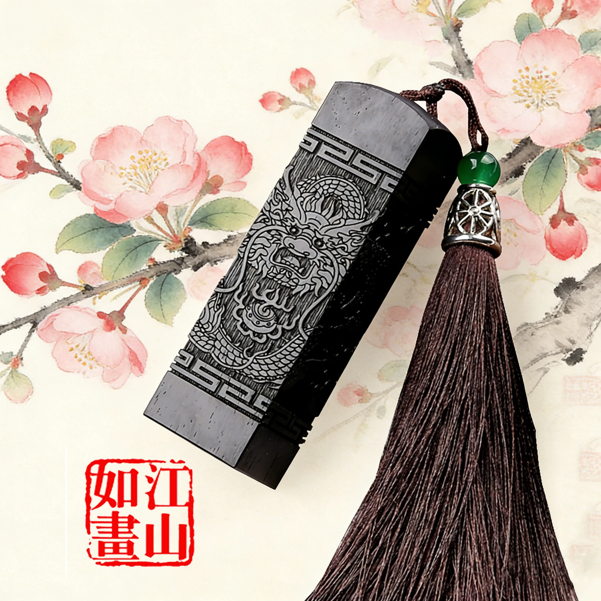

Name Stamp for Wood Custom Dragon Phoenix Personalized Stamp Calligraphy Painting Chop Chinese Teacher School Gift Case