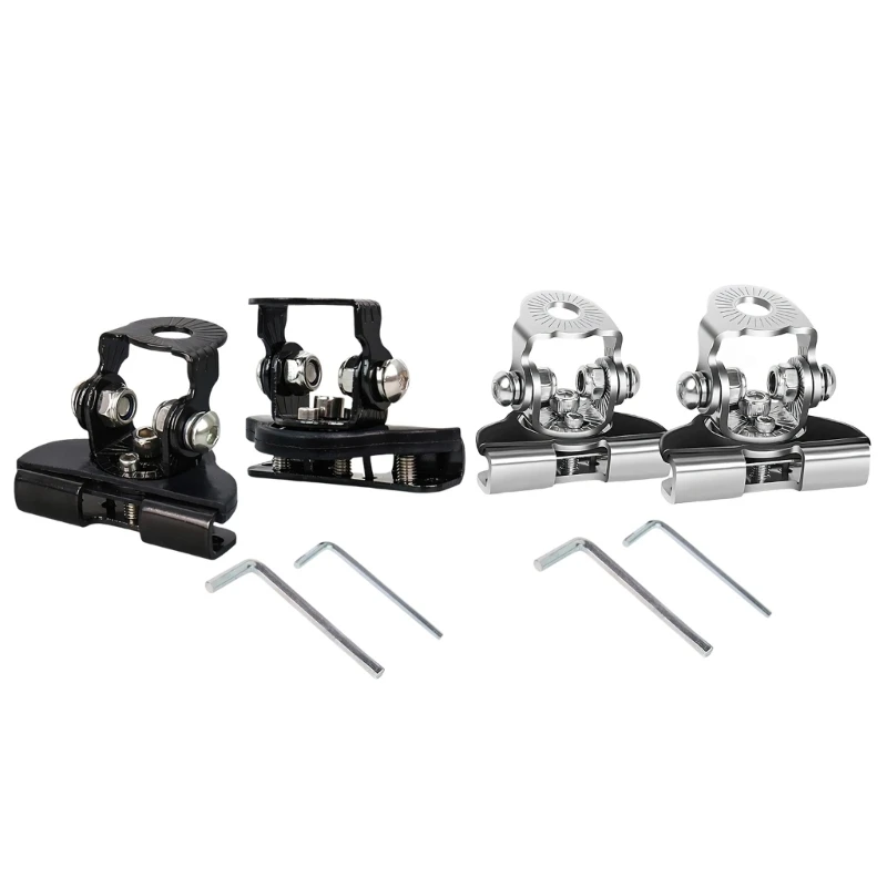 Reinforced Metal LED Light Mounting Bracket For 4x4 And Pickup Hoods No Drilling Required Easy Assembly
