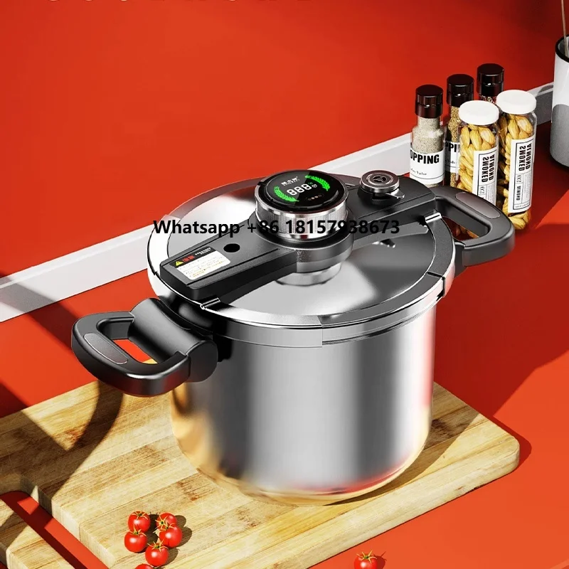 

Hot Sale 7 L High Quality 304 Stainless Steel Fashion Smart Multifunction High Pressure Cooker