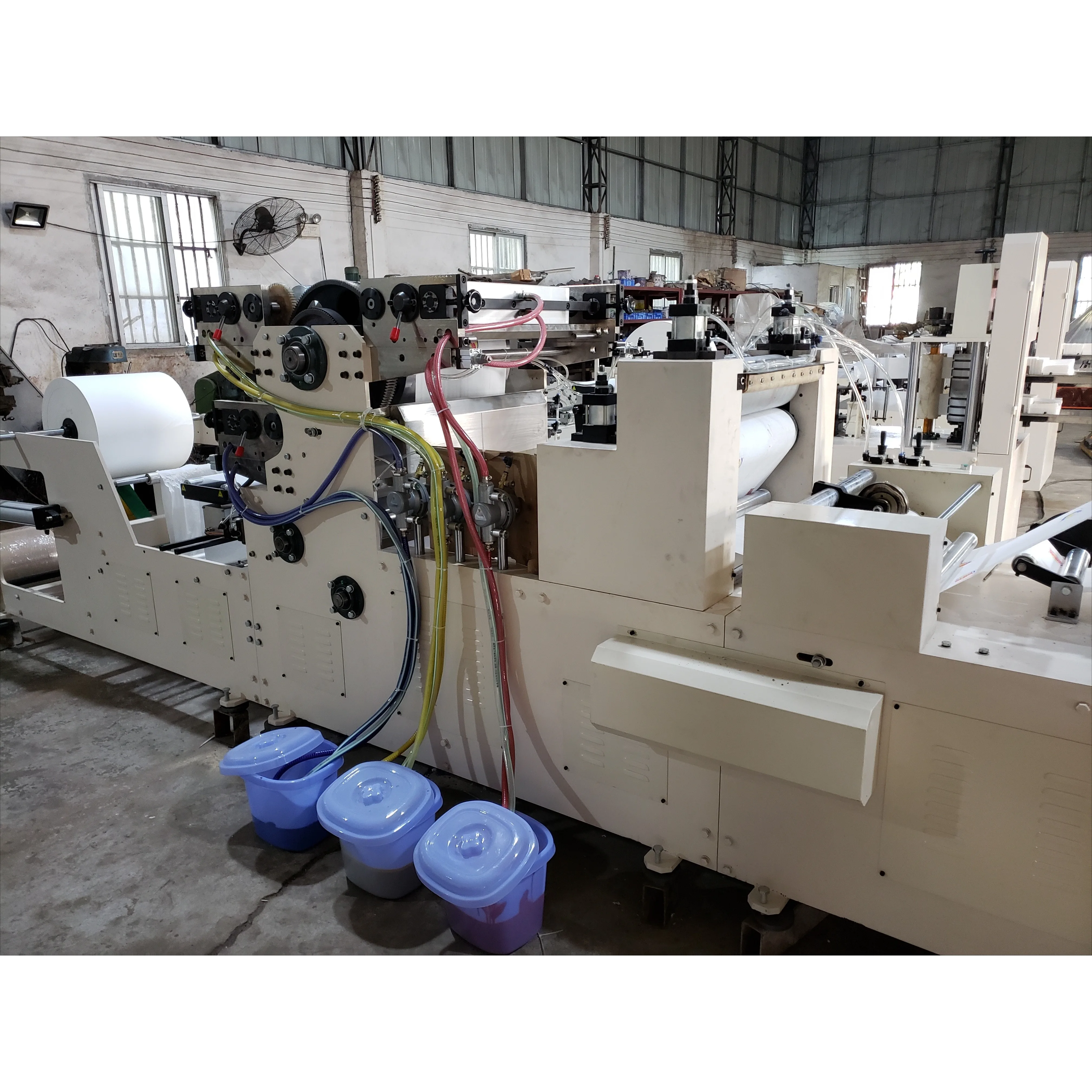 Semi-Auto Tissue Sealing & Packing Machine | One-Person Operation Auto Blow Tailings Safety Protection