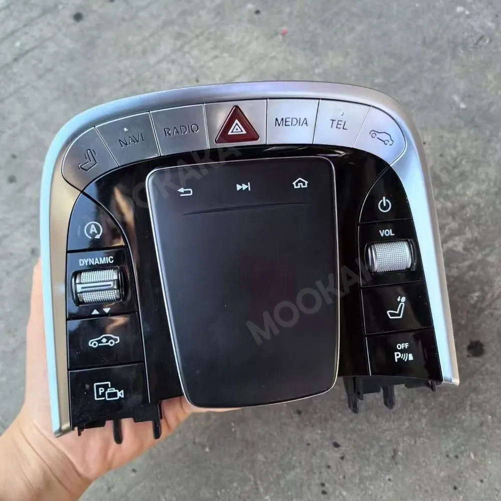 Car Center Console Touchpad Mouse Controller For Benz S‑Class W222 2014~2018 Old To New Facelift Handwriting Control Accessories