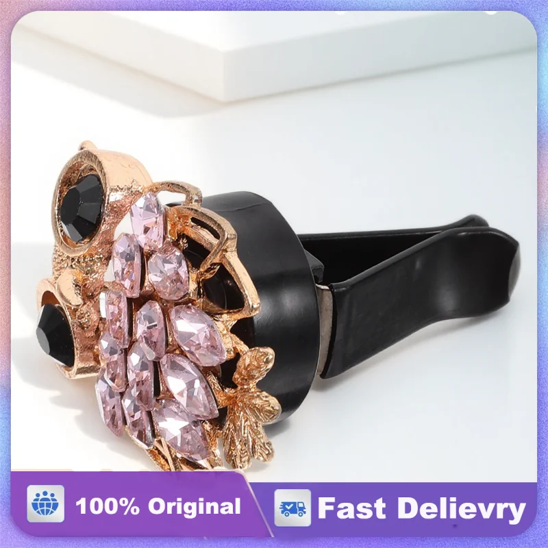 

Creative Owl Shape Vent Air Freshener Diffuser Auto Interior Decor Fragrance Cute Aroma Decoration Car Outlet Clip For