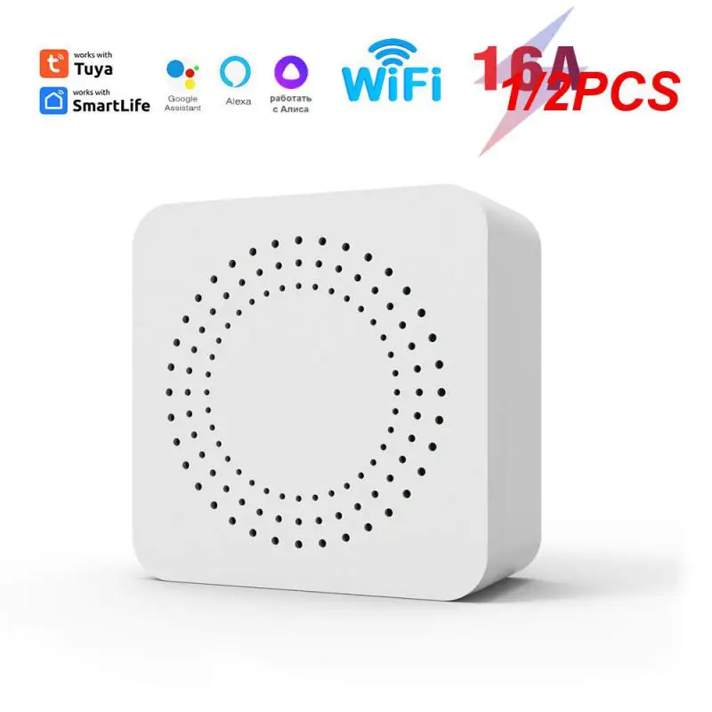 

1/2PCS Tuya 1/2/3/4 Gang WiFi Smart Switch Module 1/2/3/4 Way Control Bottom Box With Smart Life APP Alexa Home