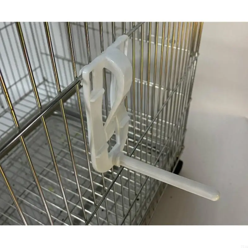 77JA Chuồng nuôi chim con vẹt thực phẩm cau clip trái cây clip nhựa cho chú thỏ