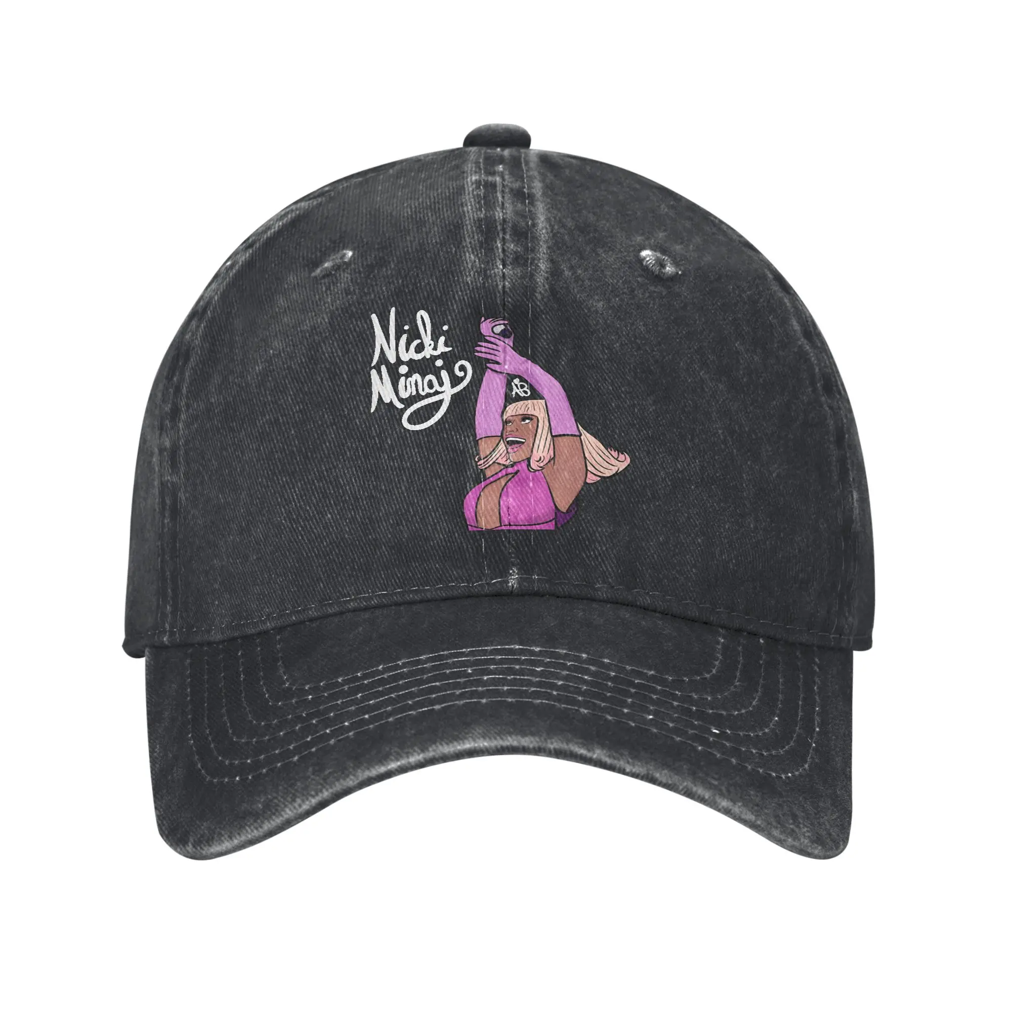 

Gag City Nicki Minaj Queen Of Rap Sun Бейсбольная кепка унисекс-подростков в стиле хип-хоп Летние милые бейсболки Kpop Rock Dropshipping