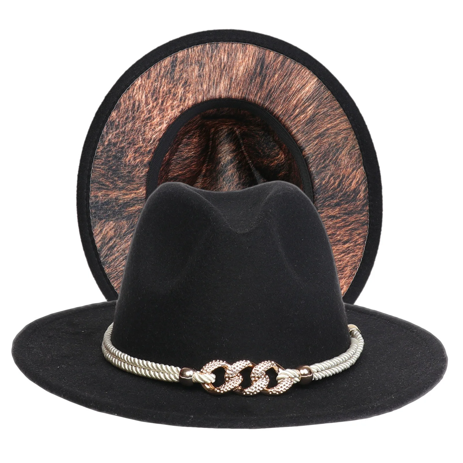 New Arrival: Unisex Gradient Two-Tone Jazz Cap – Versatile British-Style Purple Sun Hat