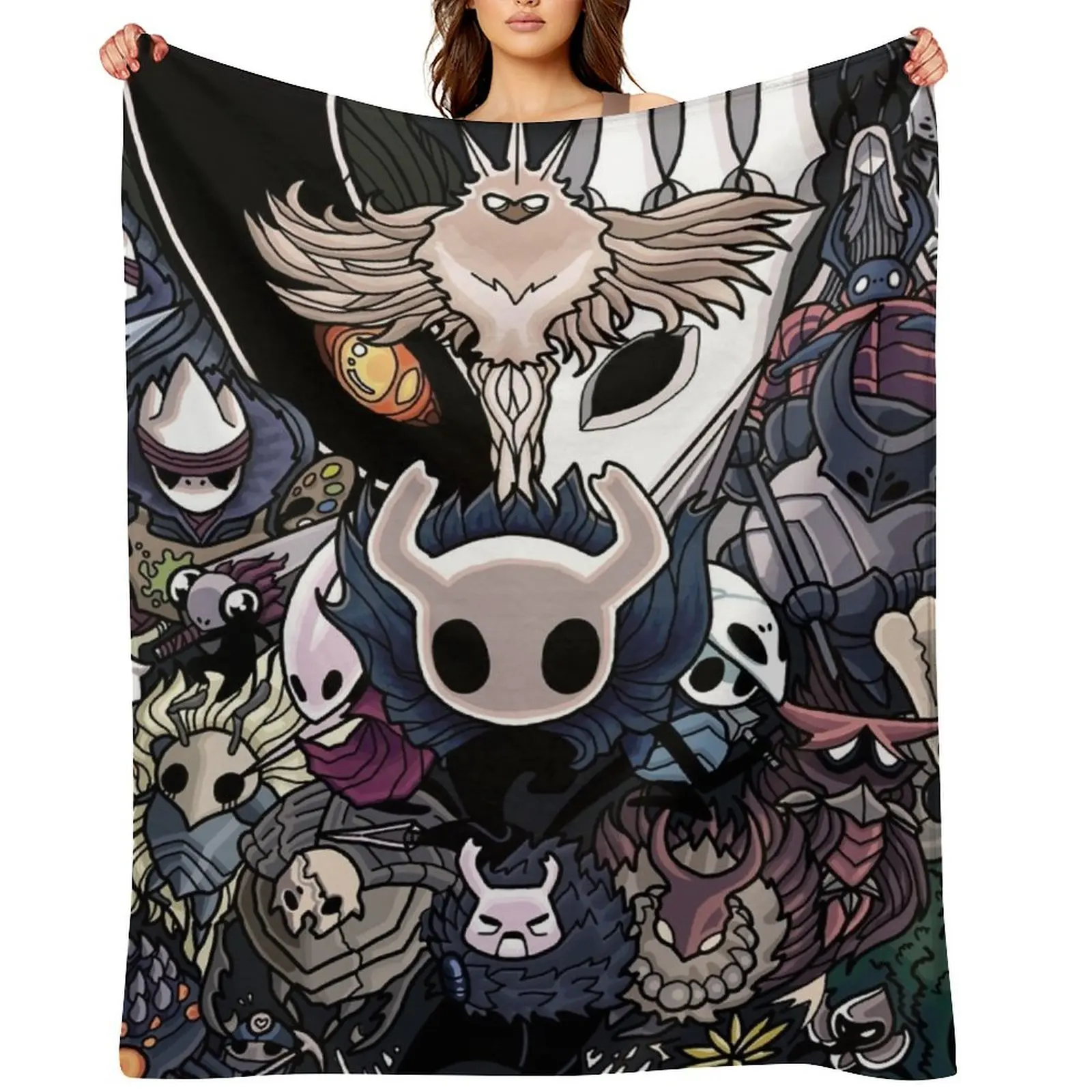 

Hollow Knight Throw Blanket for winter Large For Baby Blankets