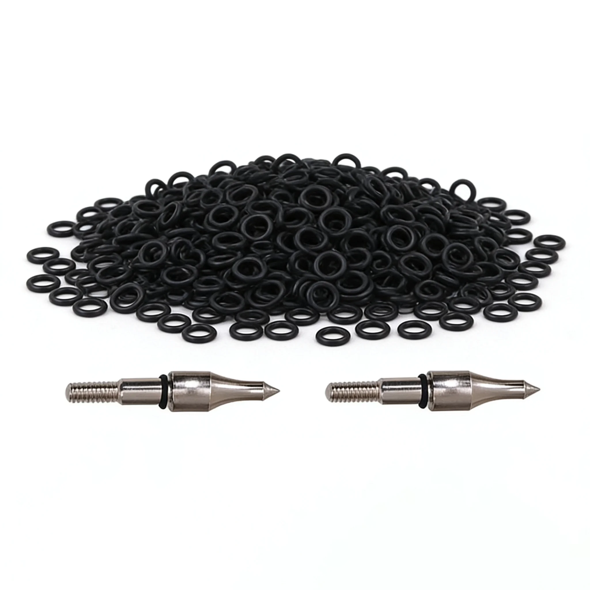 Anti Slip Anti Loose Rubber O-Rings Arrow Tip Washers Gaskets 50/100pcs for Archery Arrow Points Hunting Accessories