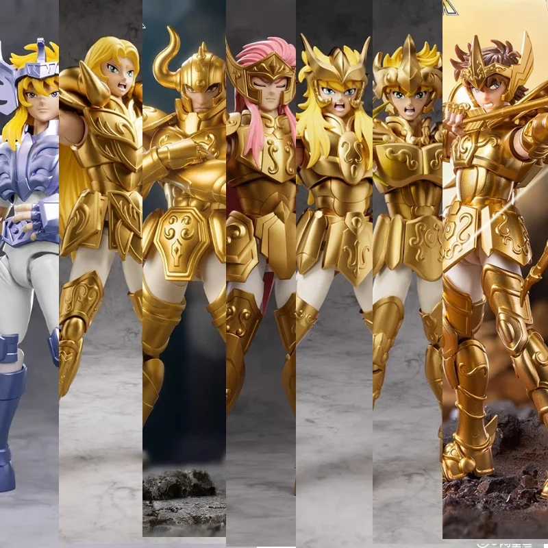 Nowe figurki akcji Blokees Saint Seiya KLASA CHAMPION Anime Cygnus Wodnik Strzelec Model Ozdoby Prezenty Zabawki Niespodzianki