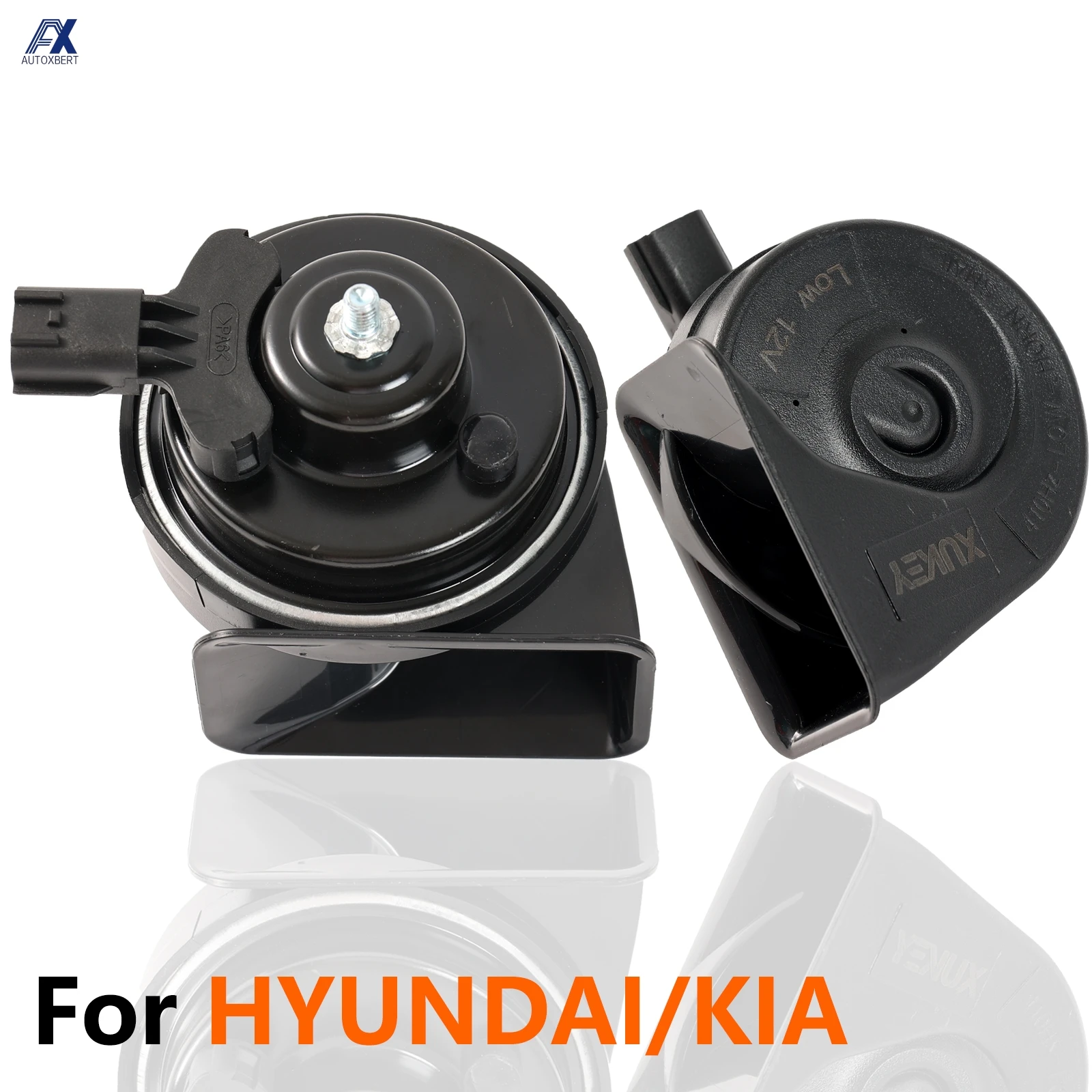 

Двойной звуковой сигнал в виде улитки 12 В 110-125 дБ, водонепроницаемый, высокий низкий для Hyundai Accent MC Elantra XD HD MD UD Sonata EF NF YF Grandeur TG Tucson